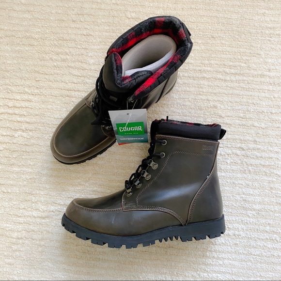NWT Cougar men's Baker winter snow boots